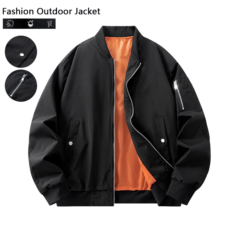 New Autumn Fashion Outdoor Jac - Vintage Fashion Old Money recension och pris