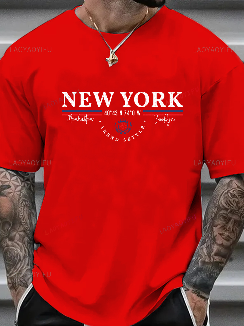 New York Letter Graphic Tee Un - Vintage Fashion York recension och pris