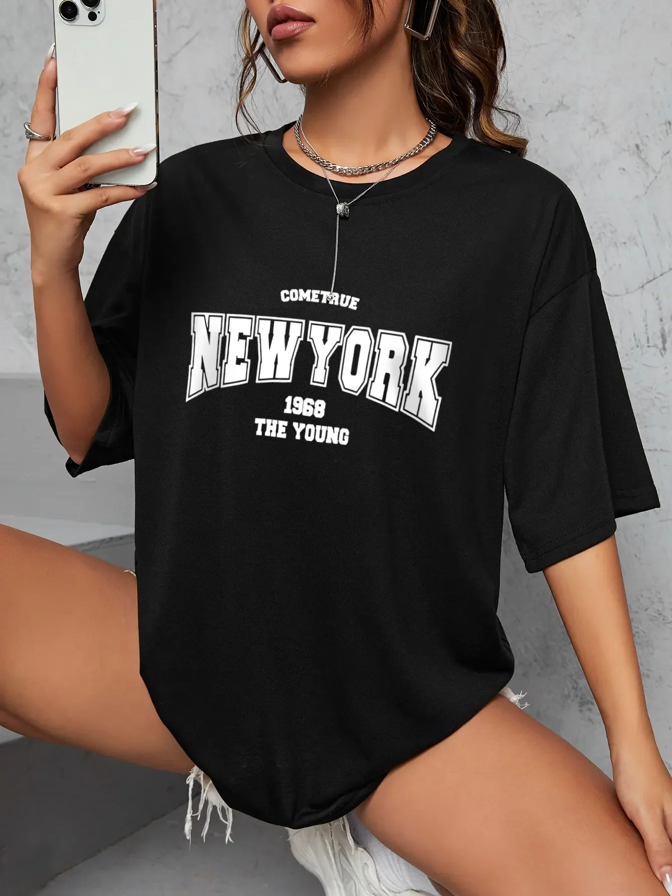 Vintage 1968 New York Graphic  - Vintage Fashion York recension och pris