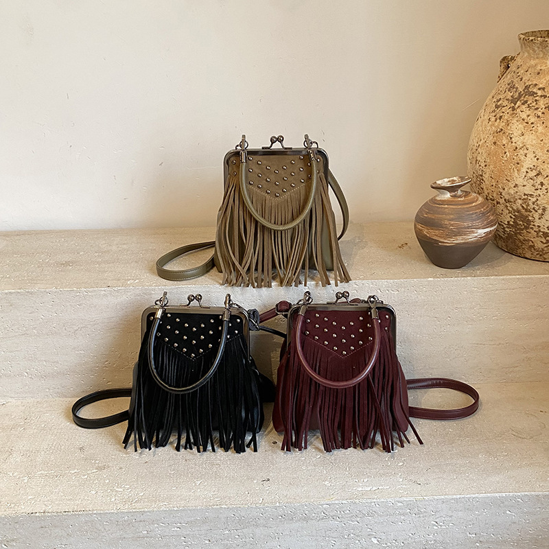 Women's Fashion Rivet Handheld - Vintage Fashion Collection recension och pris