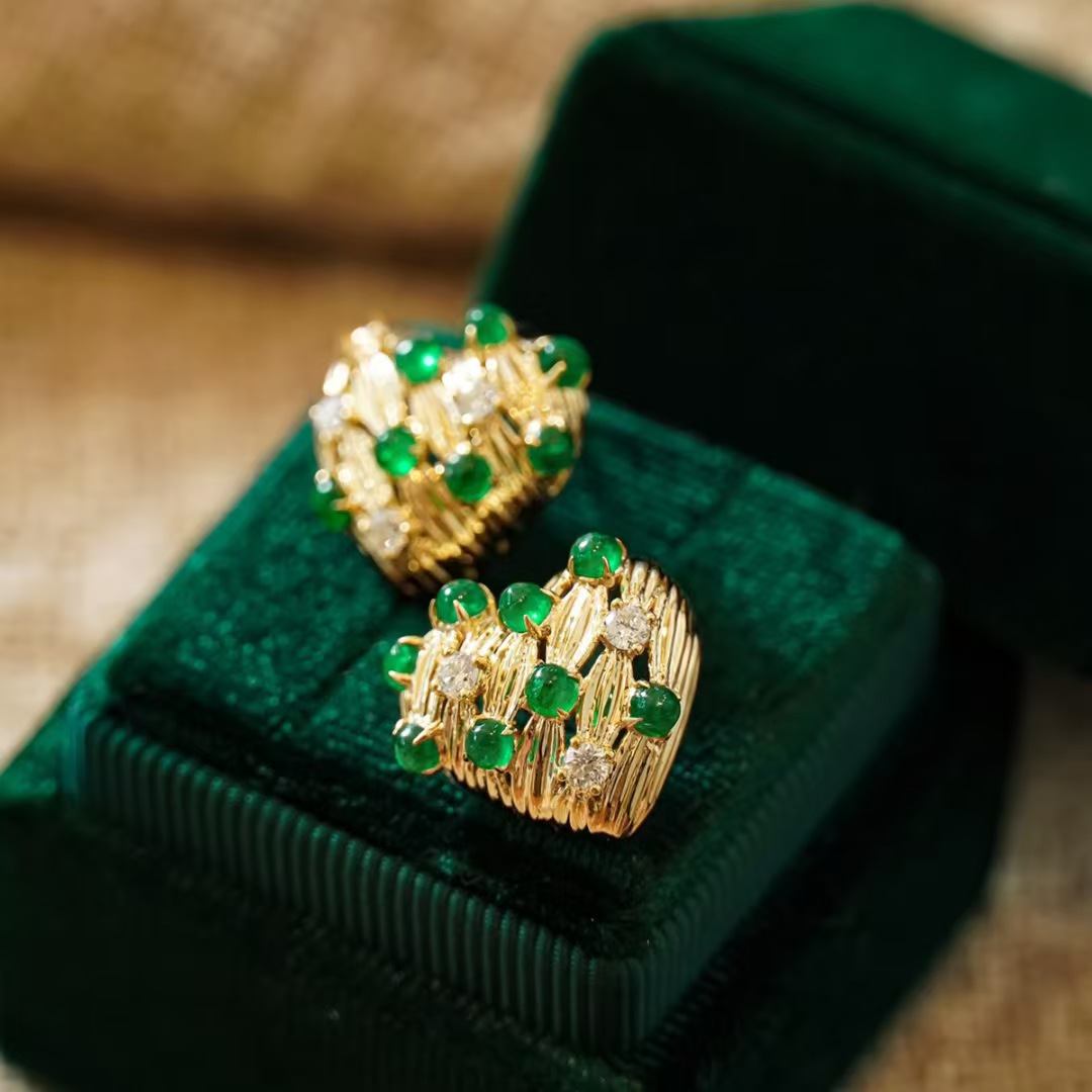 Retro14K Gold Filled Emerald D - Vintage Fashion Eras recension och pris