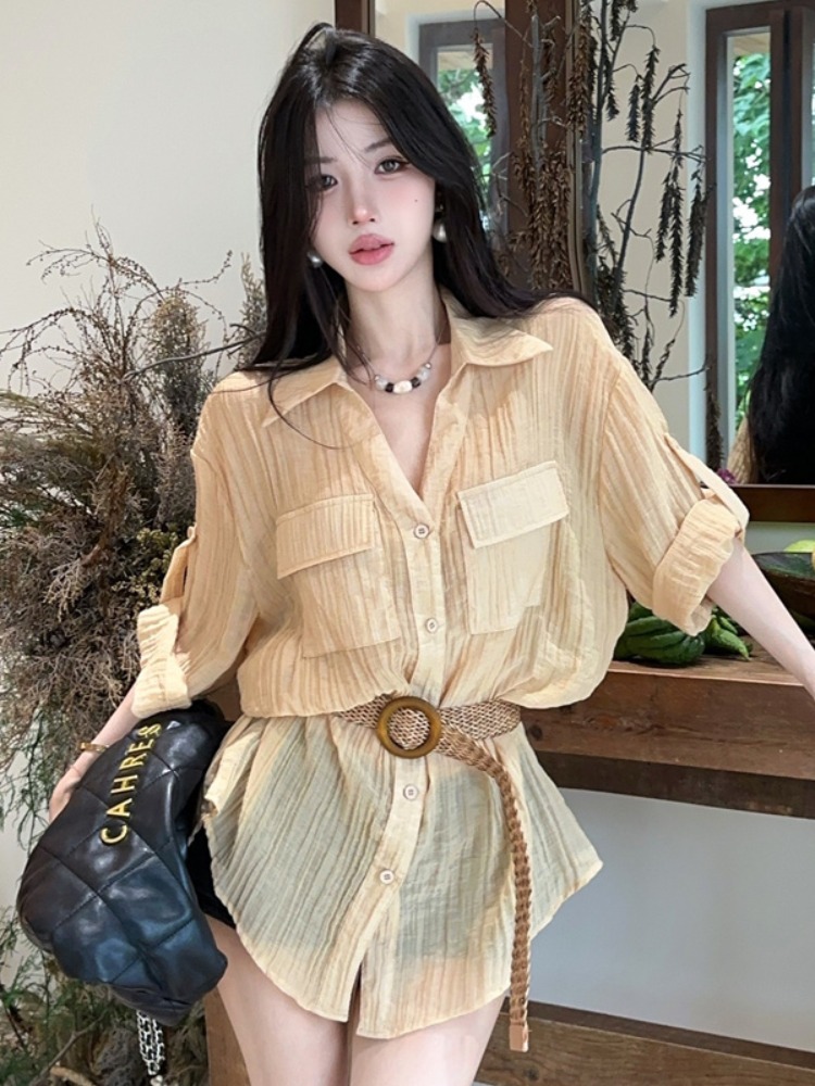 Summer New Vintage Loose Waist - Vintage Fashion Old Money recension och pris