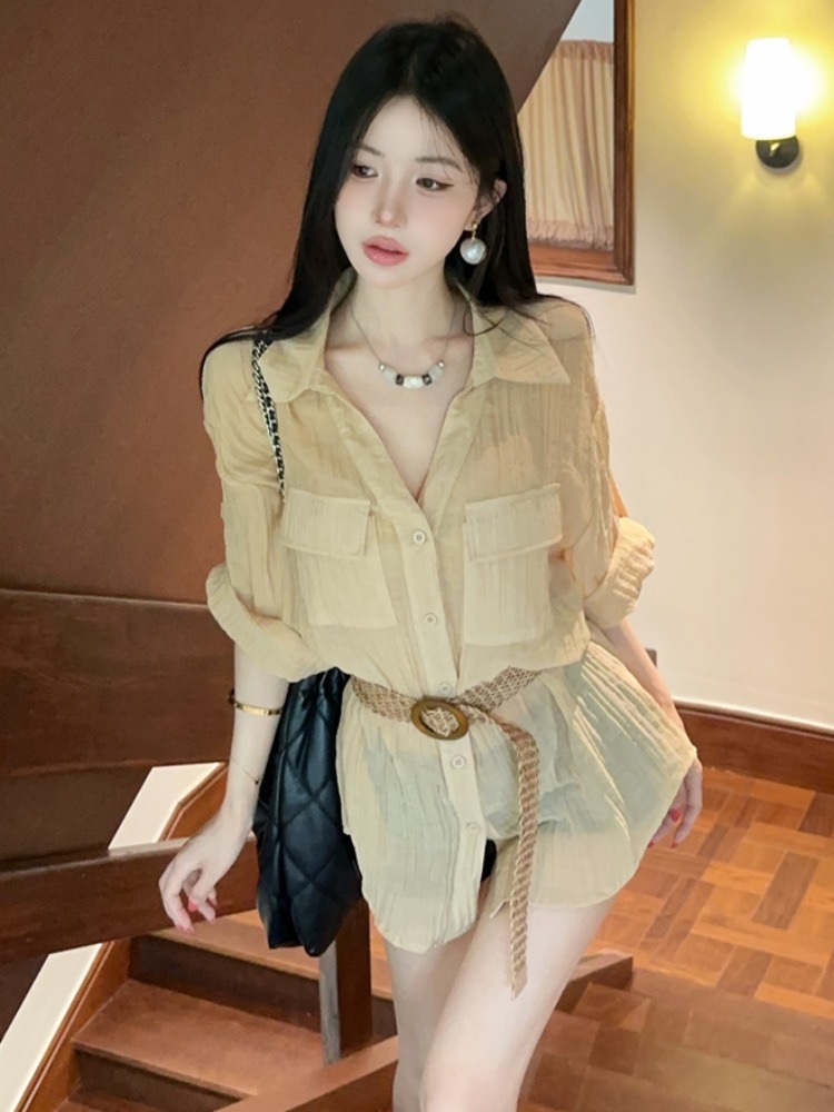 Summer New Vintage Loose Waist - Vintage Fashion Old Money recension och pris