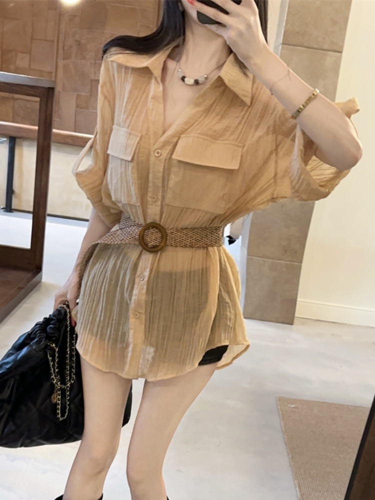 Summer New Vintage Loose Waist - Vintage Fashion Old Money recension och pris