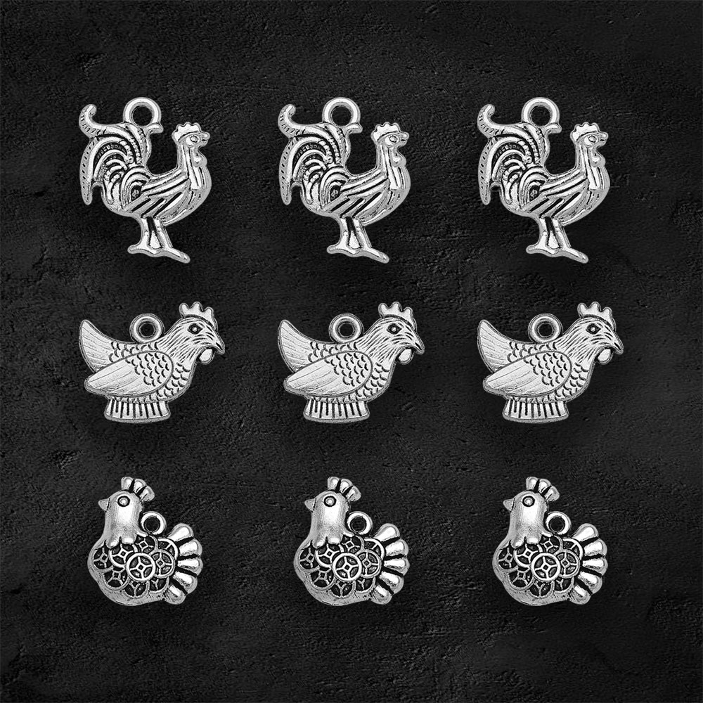 Antique Silver Plated Cock Roo - Vintage Fashion Resale recension och pris