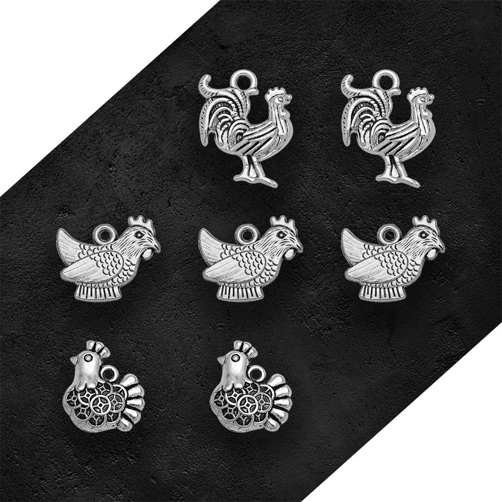 Antique Silver Plated Cock Roo - Vintage Fashion Resale recension och pris