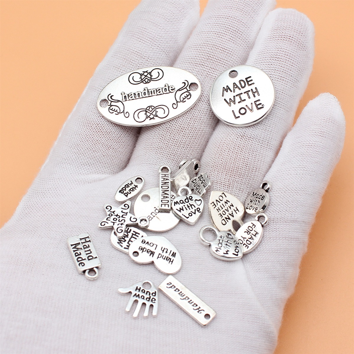 19pcs Antique Silver Color Han - Vintage Fashion Collection recension och pris