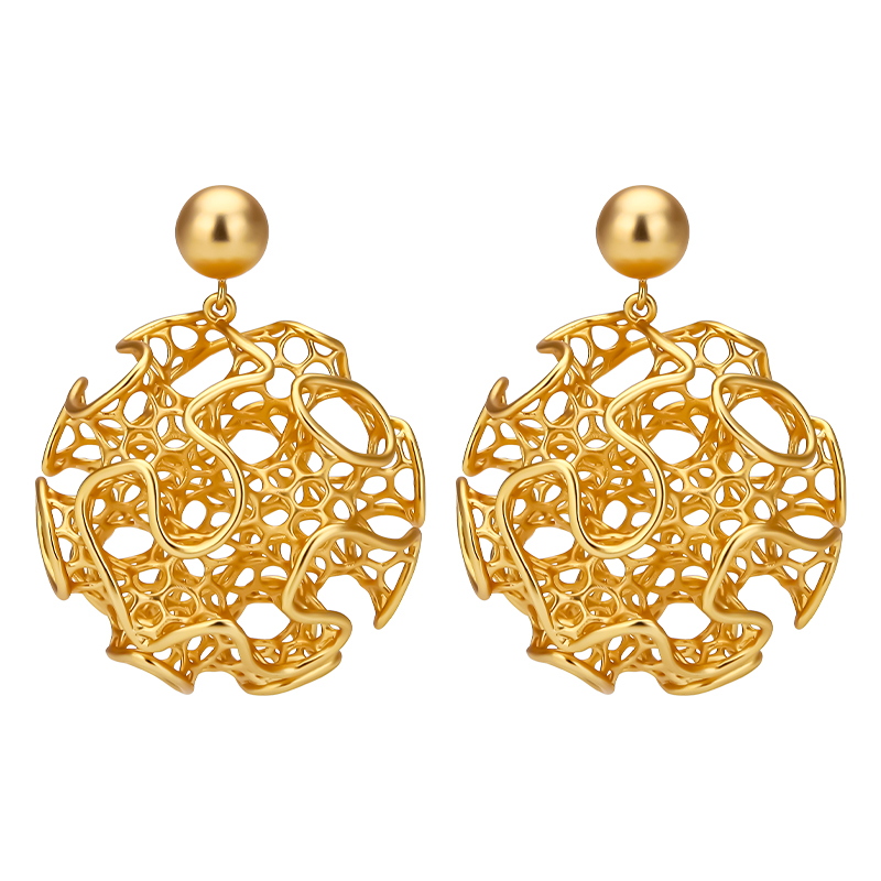 IVOG Round Vintage Earrings Fo - Vintage Fashion Websites recension och pris
