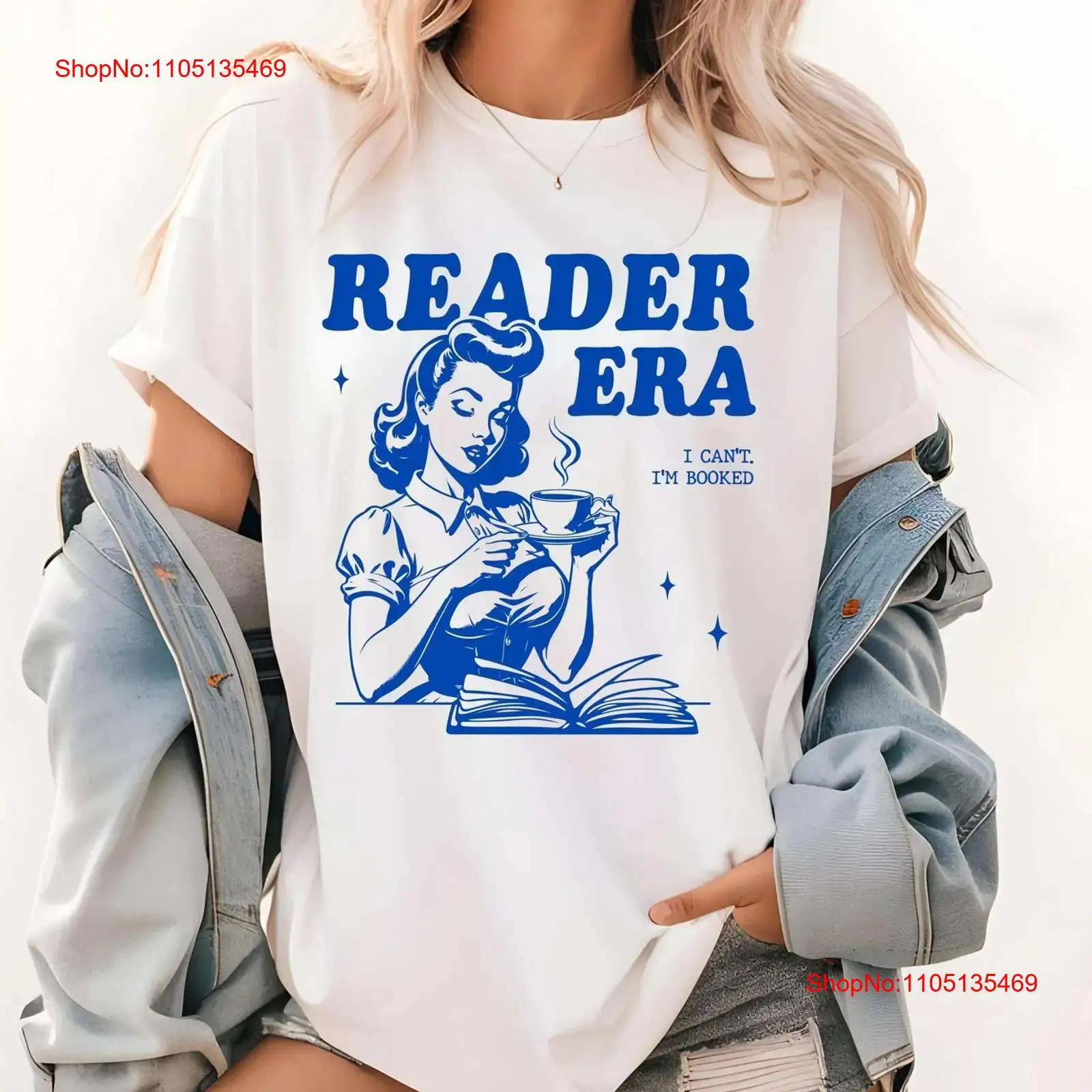 Reader Era T Shirt Book Lover  - Vintage Fashion Eras recension och pris
