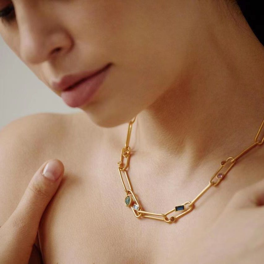 Brass AAA Zircon Natural Color - Vintage Fashion Runway recension och pris