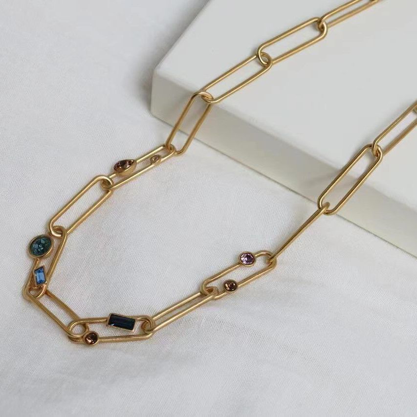 Brass AAA Zircon Natural Color - Vintage Fashion Runway recension och pris