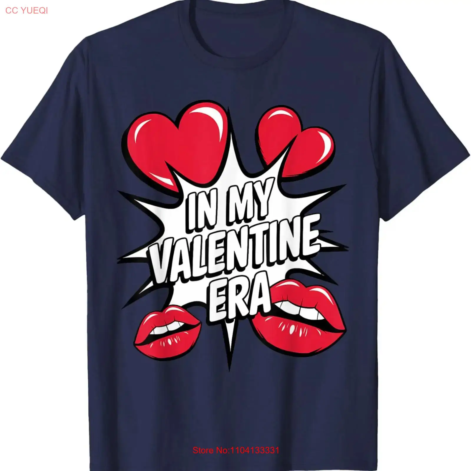 In My Valentine Era Pop Art He - Vintage Fashion Eras recension och pris