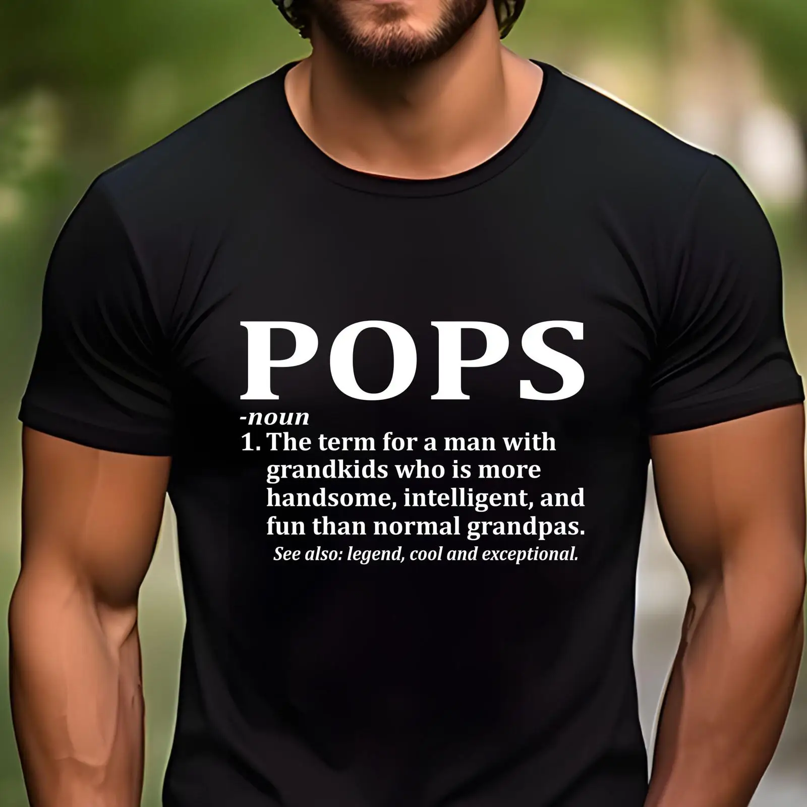 Pops Definition T Shirt Funny  - Vintage Fashion Definition recension och pris