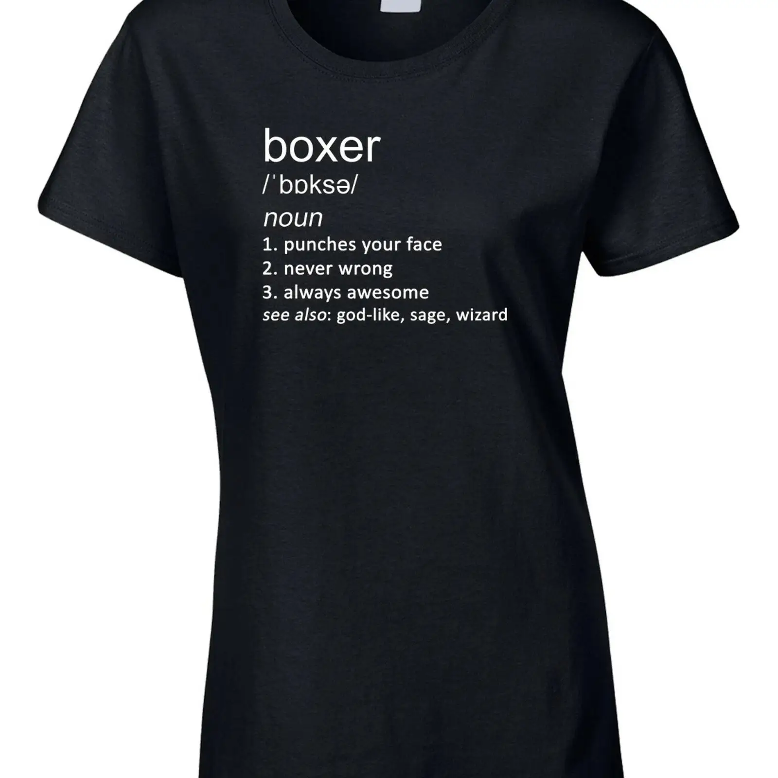 Boxer Damen Frauen T Shirt Lus - Vintage Fashion Definition recension och pris
